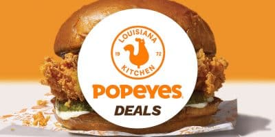 Popeye Deals Coupons