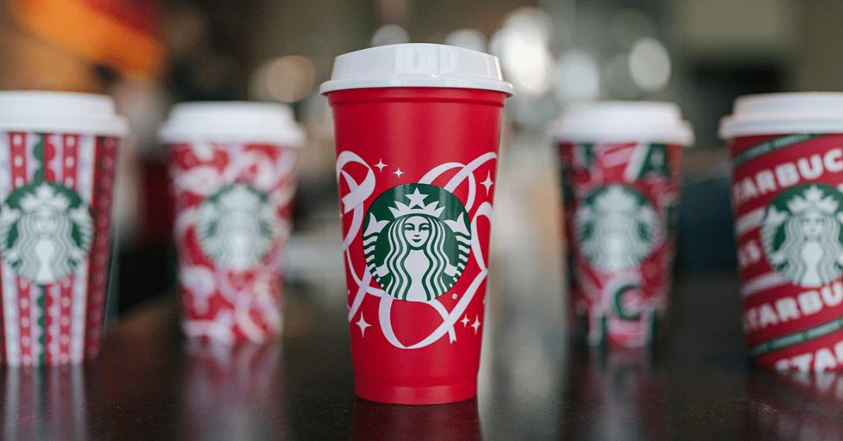 Free Starbucks Reusable Red Cup (November 17th) Savewall