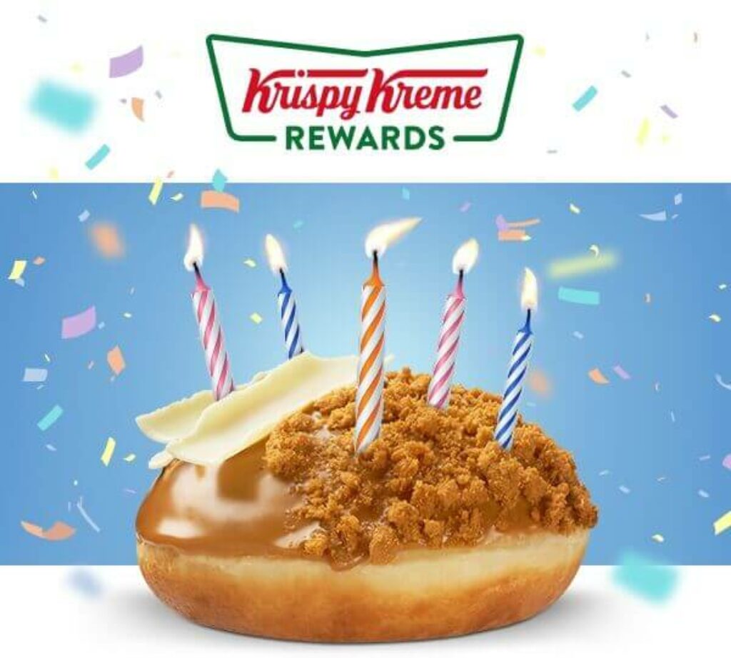 Krispy Kreme Birthday Free Donut