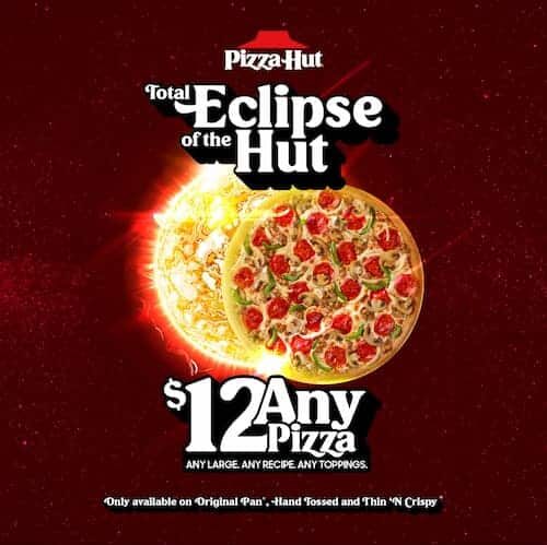 $12 Pizzas in Honor of Total Eclipse